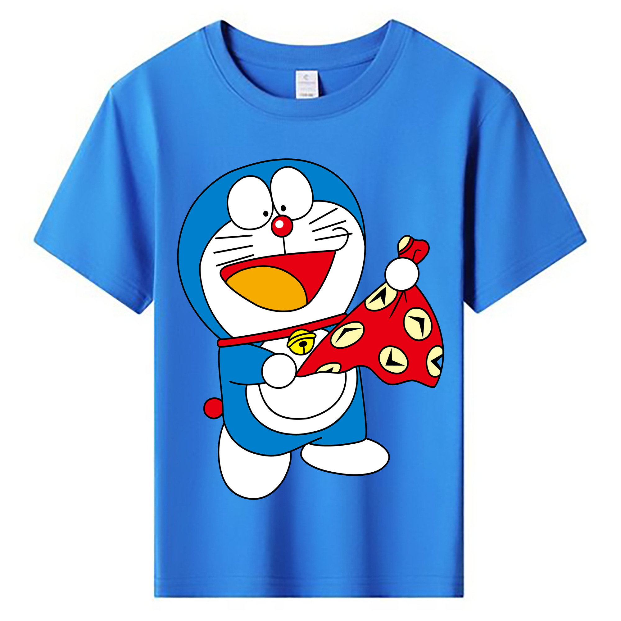 （画像用） ドラえもん Doraemon 綿100％キッズTシャツ（フロントプリント）
